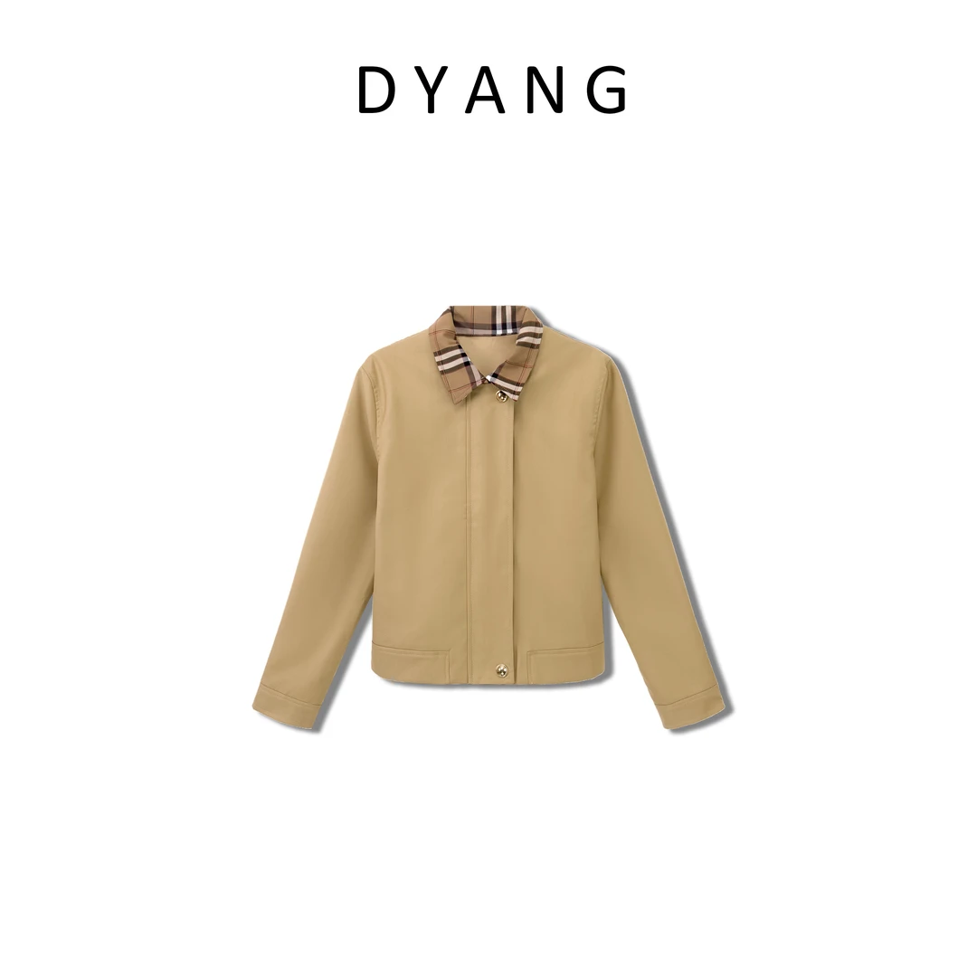 DYANG【枫林大道】上衣女外套秋季女外套长袖时尚休闲百搭女士YS253
