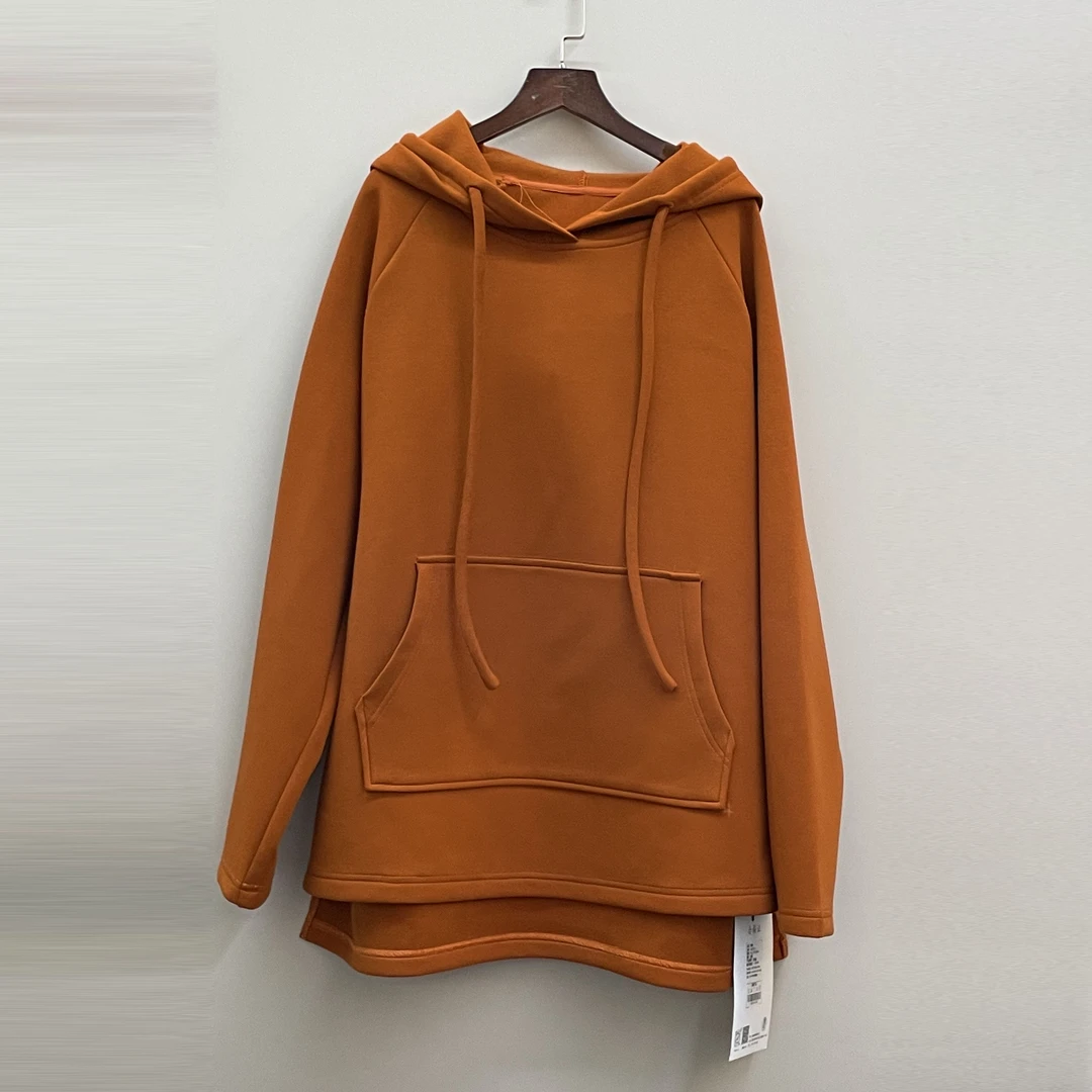 连帽卫衣加大码36276-2显瘦时尚气质帽衫上衣女