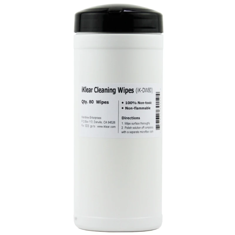 IKlear 屏幕清洁湿巾80抽筒装眼镜手机平板屏幕清洁去污IK-DW80
