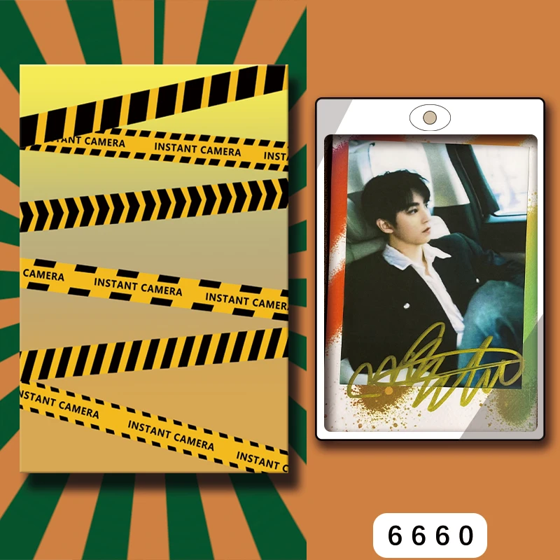 D6660【王俊凯】 正品拍立得照片 涂鸦