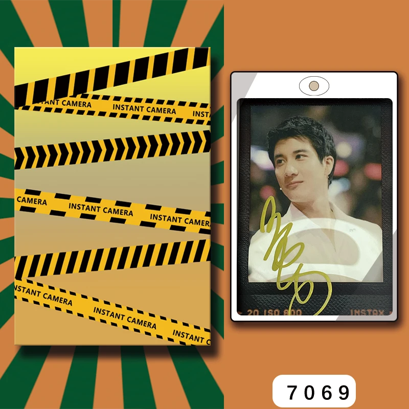 D7069【王力宏】 正品拍立得照片 黑金