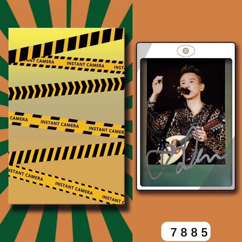 D7885【陶喆】 正品拍立得照片 金属