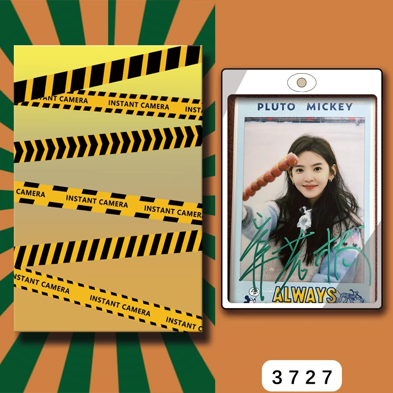 D3727【章若楠】 正品拍立得照片 米奇联名