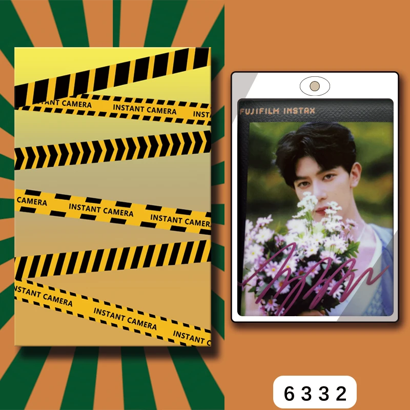 D6332【夏之光】 正品拍立得照片 黑金