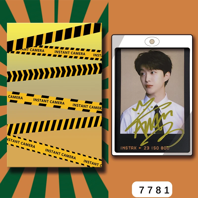 D7781【范丞丞】 正品拍立得照片 黑金