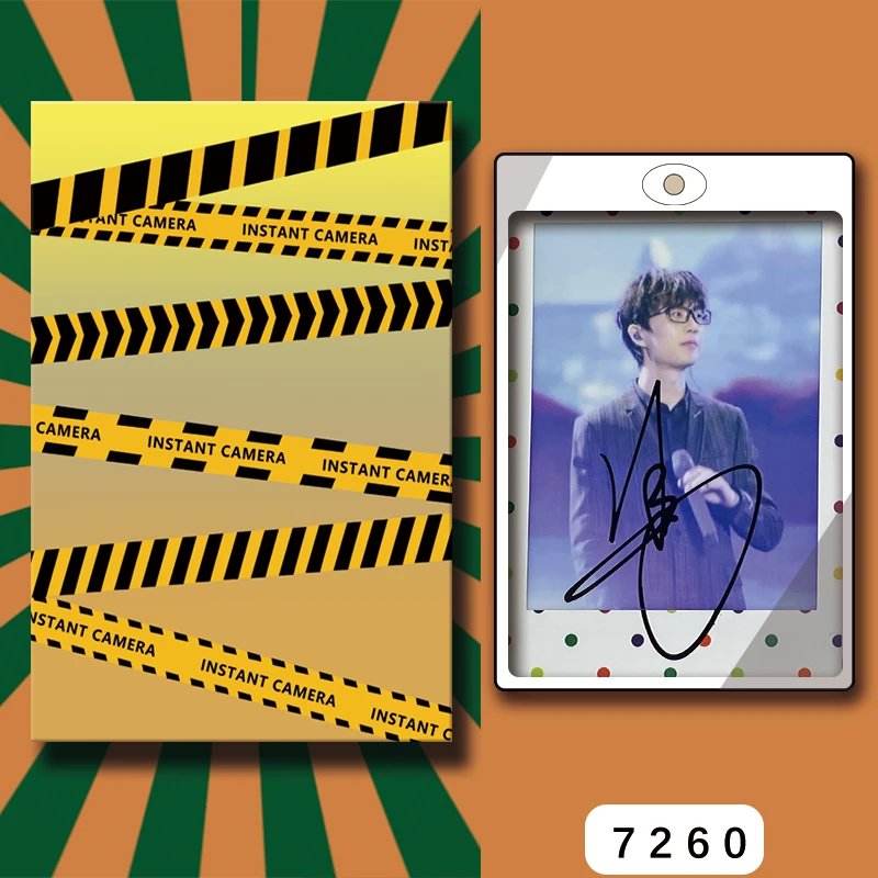 D7260【许嵩】 正品拍立得照片 波点