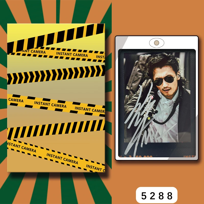 D5288【谢霆锋】 正品拍立得照片 黑金