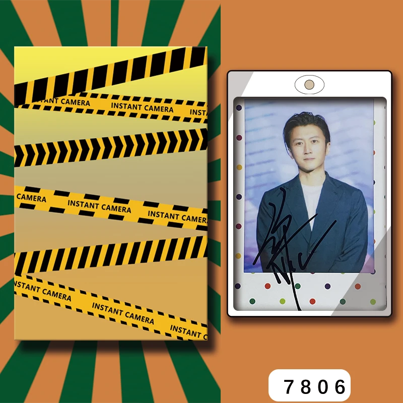 D7806【谢霆锋】 正品拍立得照片 波点