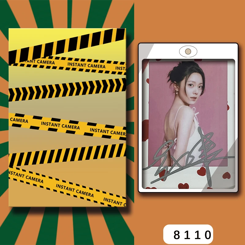 D8110【赵今麦】 正品拍立得照片 爱心