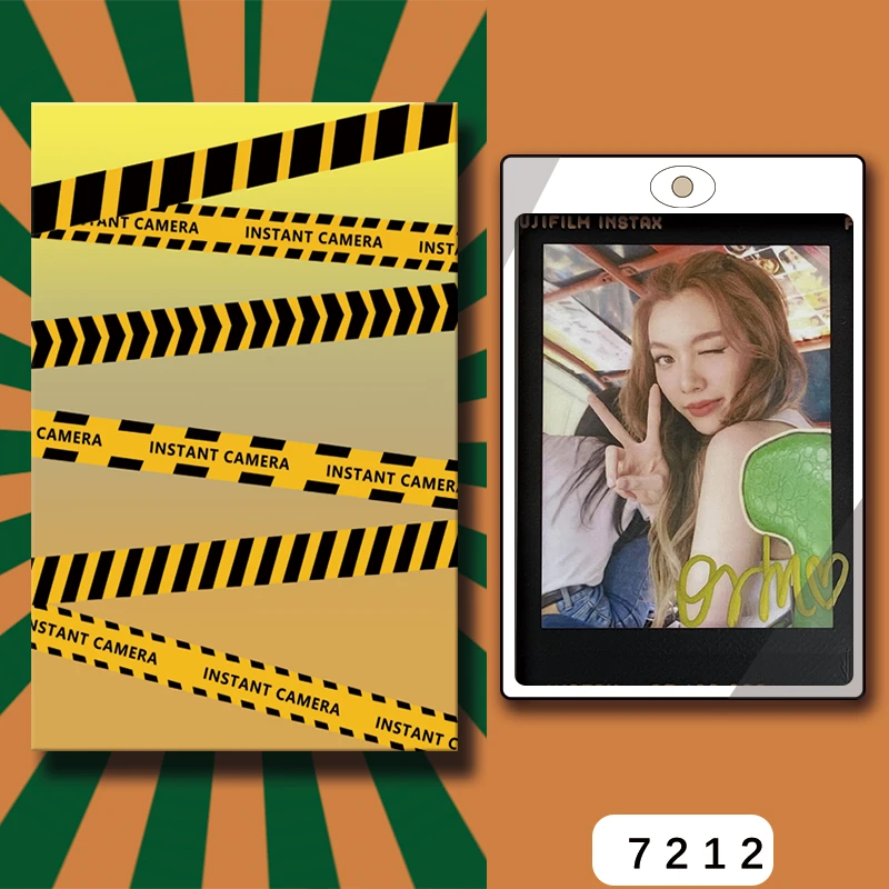 D7212【珙恩娜帕】 正品拍立得照片 黑金