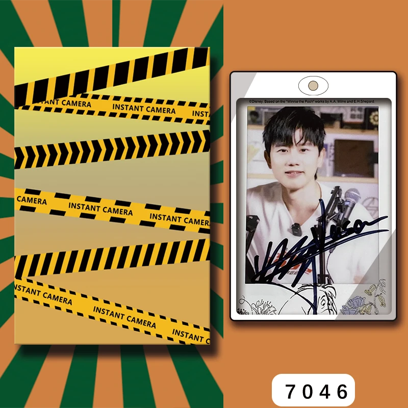D7046【张杰】 正品拍立得照片 维尼