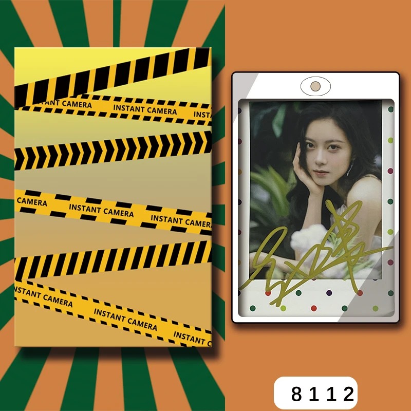 D8112【赵今麦】 正品拍立得照片 波点