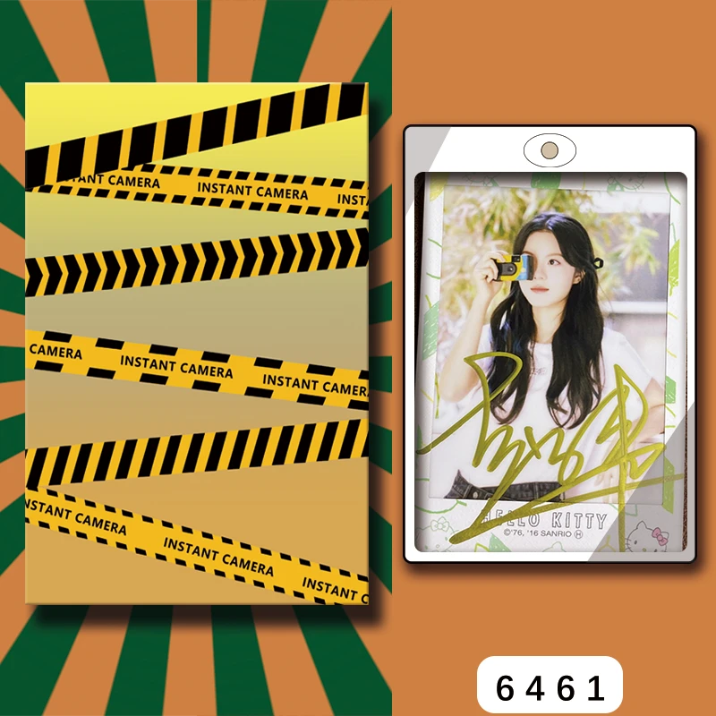 D6461【赵今麦】 正品拍立得照片  KT