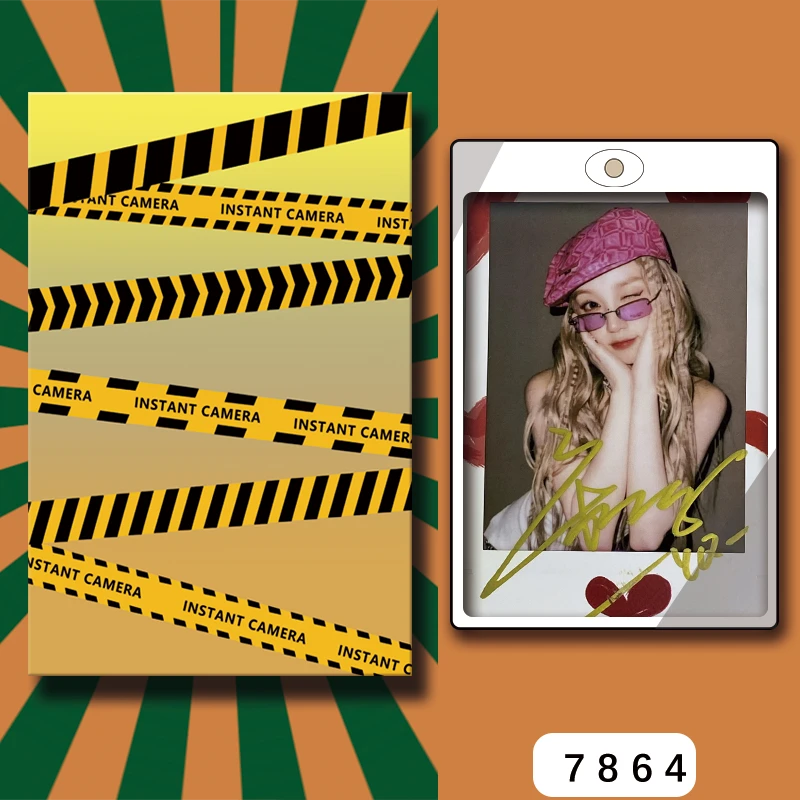 D7864【宋雨琦】 正品拍立得照片 爱心