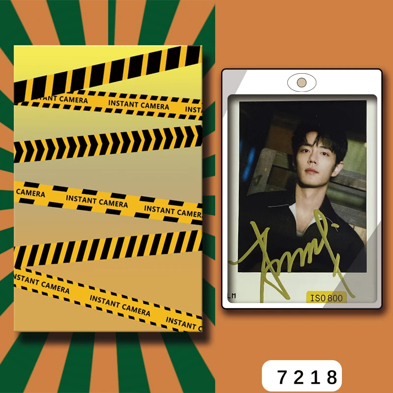 D7218【肖战】 正品拍立得照片 流光