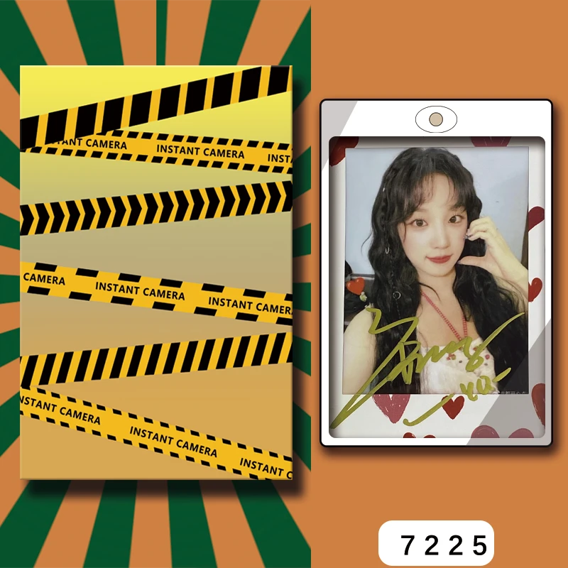 D7225【宋雨琦】 正品拍立得照片 爱心