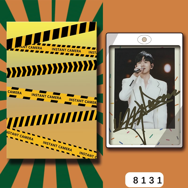 D8131【张杰】 正品拍立得照片 糖霜