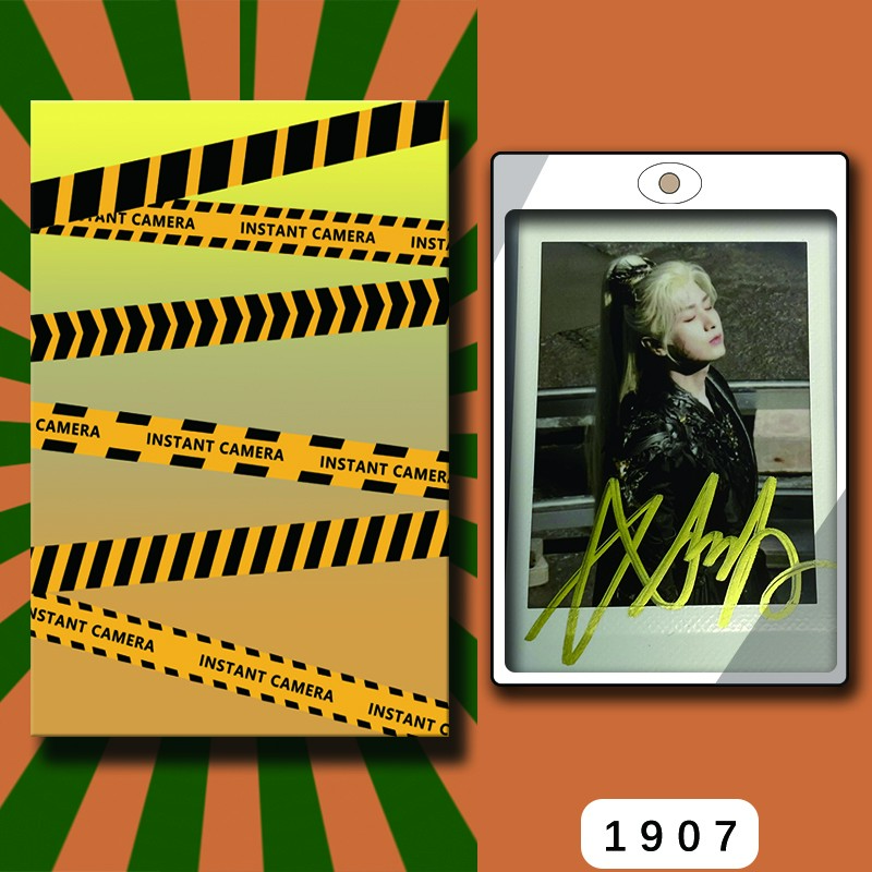 D1907【成毅】 正品拍立得照片 白边