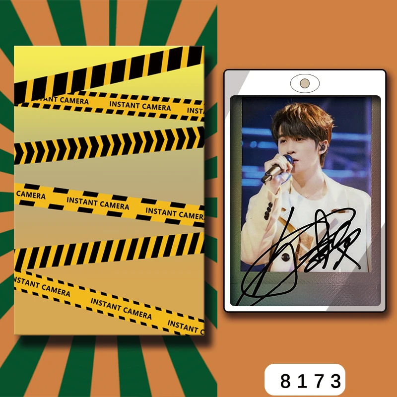 D8173【檀健次】 正品拍立得照片 金属