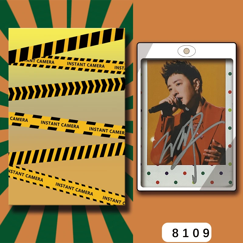 D8109【潘玮柏】 正品拍立得照片 波点