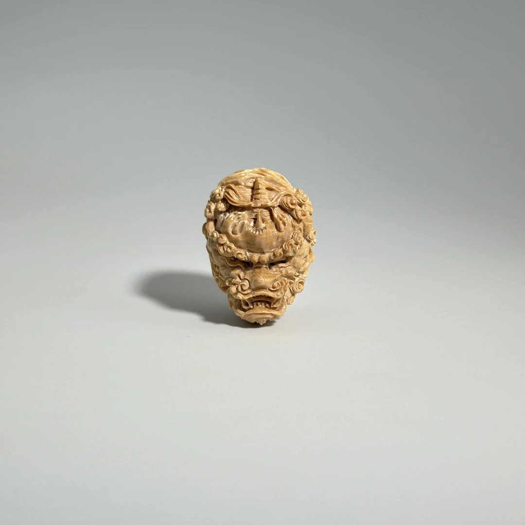 猛犸牙冰咖料貔貅31*22*17mm假一罚四W8165