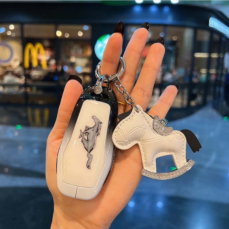 福特金牛座钥匙套17-18款探险者野马mustang汽车扣包壳高级金属