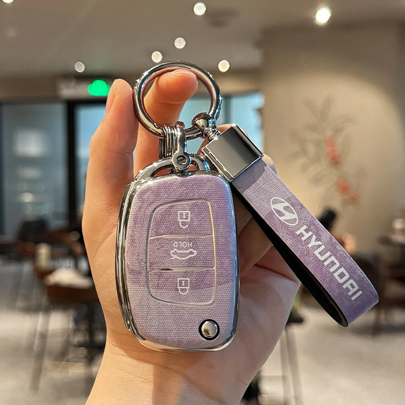 适用现代ix35TPU全包钥匙套大理石纹朗动名图领动伊兰特保护壳包