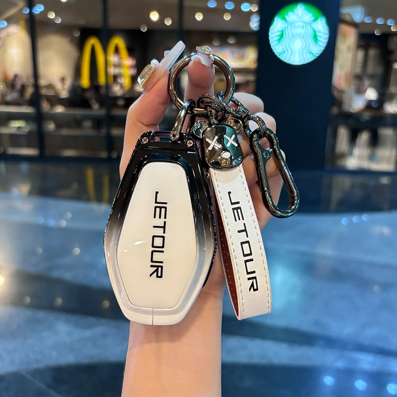 捷途山海l9钥匙套x90pro汽车内装饰用品x70s高级x95壳扣包x70pro