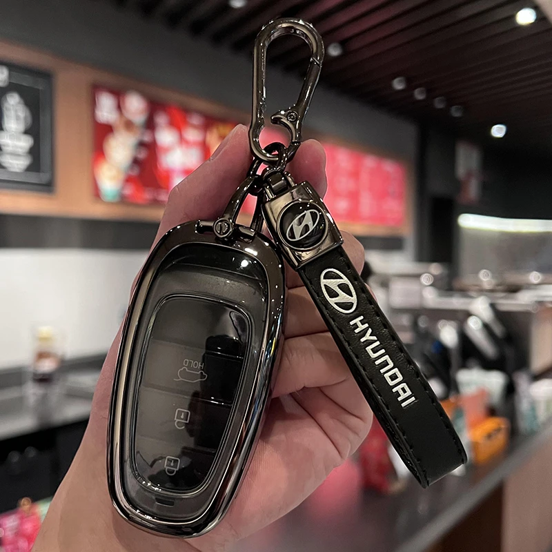 适用23款现代途胜L钥匙套北京现代途胜新精英尊贵豪华版车包扣壳