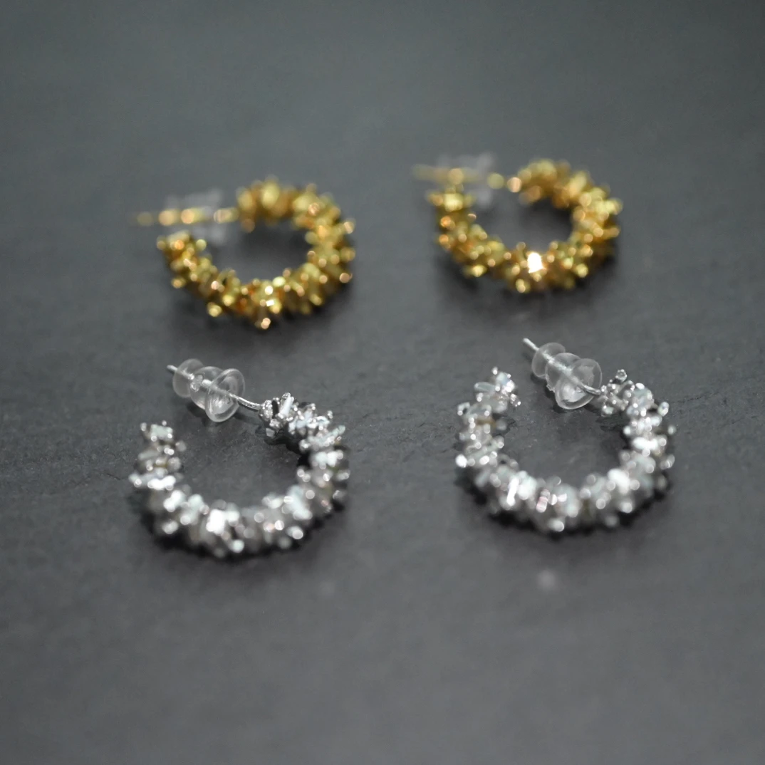 極簡小碎銀裝飾配件