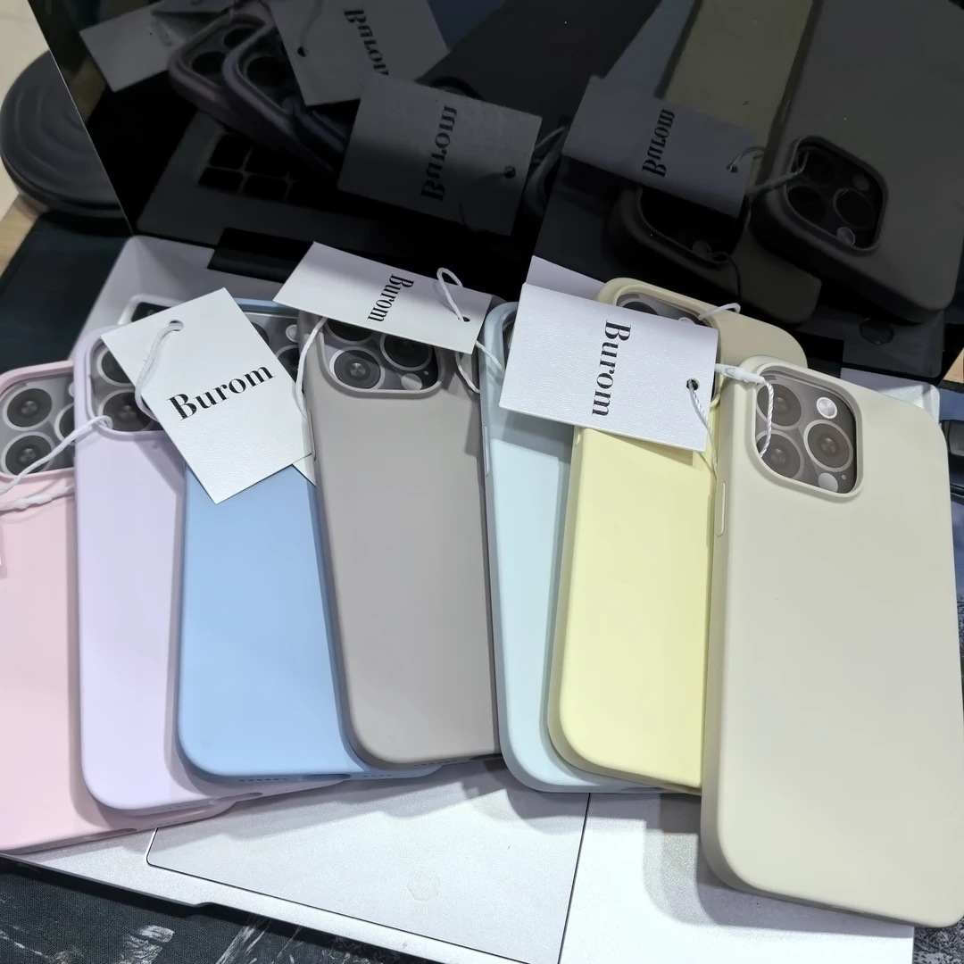 苹果16promax手机壳时尚超薄液态硅胶全包防摔