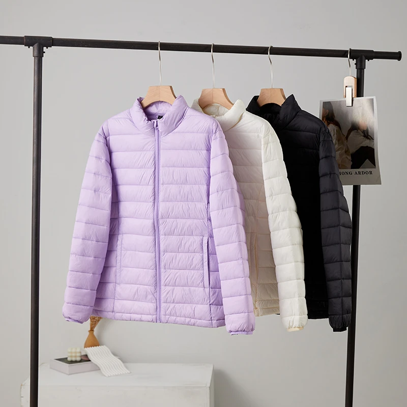 轻薄女冬季新款时尚百搭显瘦上衣棉服9105