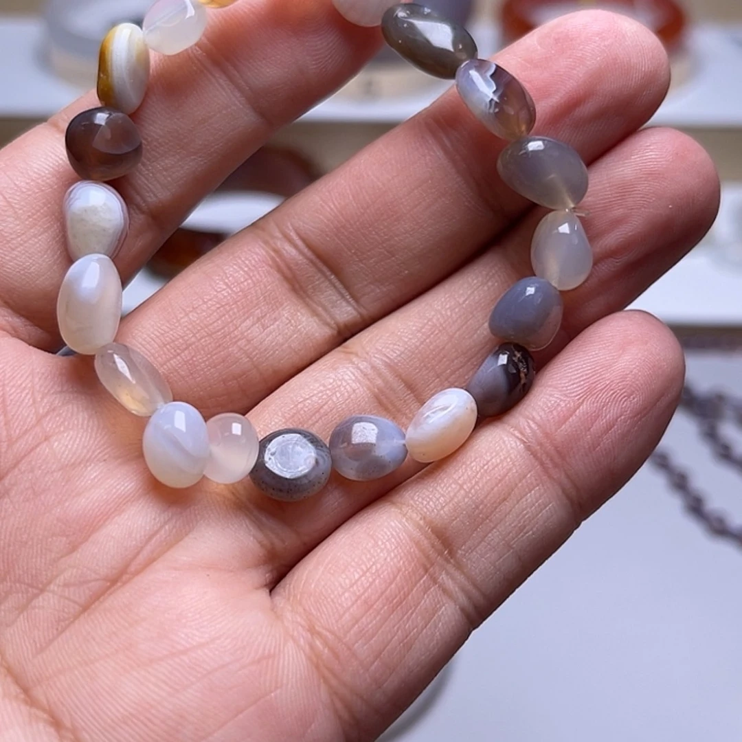 【闪购商品】玛瑙/玉髓手串未镶嵌