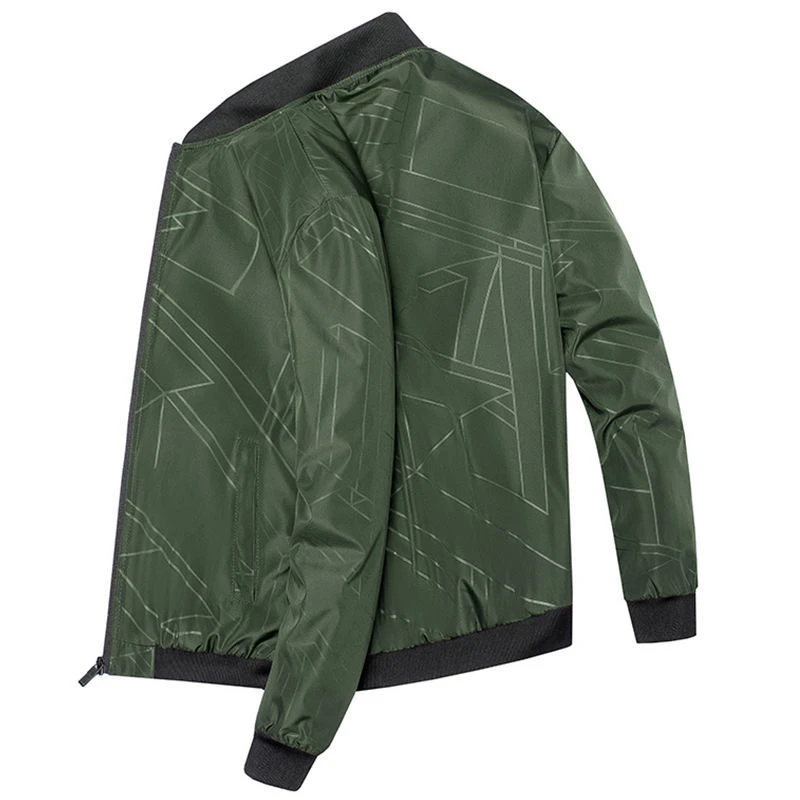 男士外套夹克潮棒球服修身爸爸爆款行政夹克牛仔夹克外套飞行员