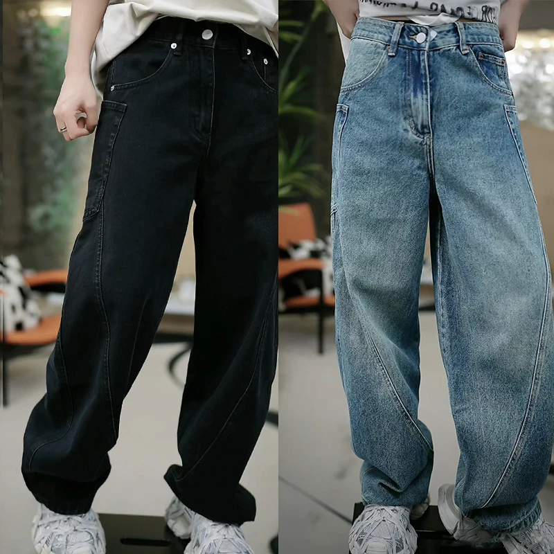 6151【Kh0ki弯刀秋冬新款牛仔裤15.5盎司95棉】 w207-3651-3652