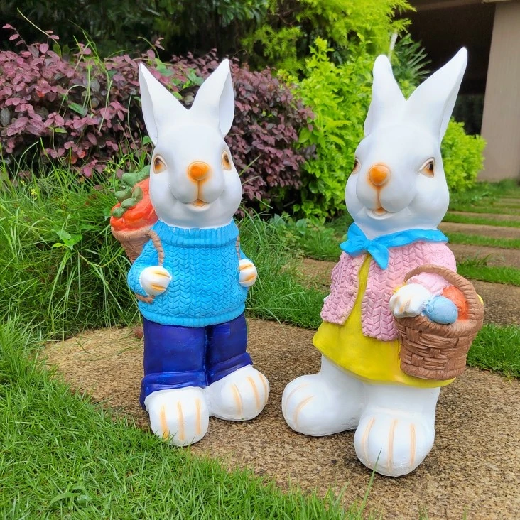 宇丰艺品花园系列摆件免子