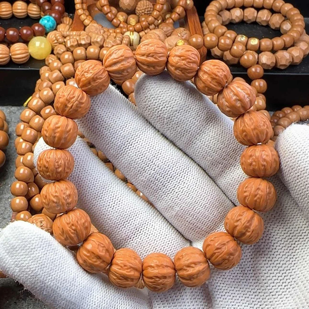 【闪购商品】猴头核桃手串王**.