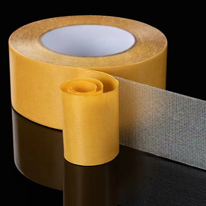 【买2卷划算】加厚固定不留痕透明格子双面胶免打孔创意家用