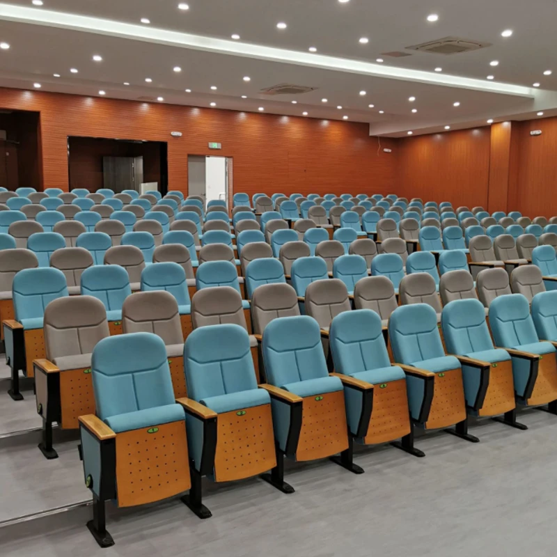 多媒体课桌椅报告厅礼堂椅大学阶梯教室固定联排座椅会议室连排椅