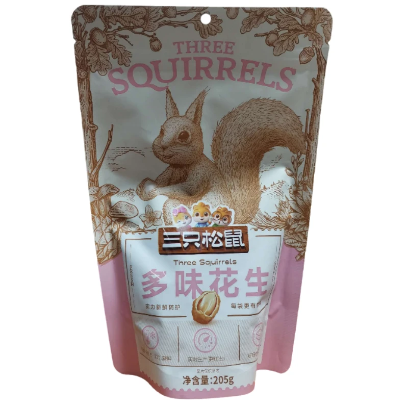 Three Squirrels/三只松鼠多味花生205g