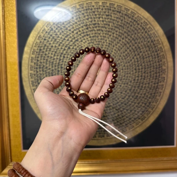 尼泊尔小凤眼盘玩3年尺寸8.5mm