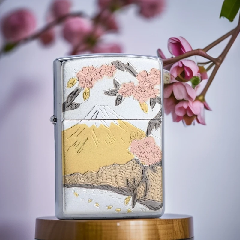 ZIPPO/之宝打火机正品 日版 富士櫻 防风原装个性双色 TC9901TZ