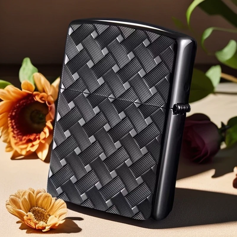 ZIPPO/之宝打火机原版千丝万缕纵横 防风收藏送男士礼物送礼TCJ1