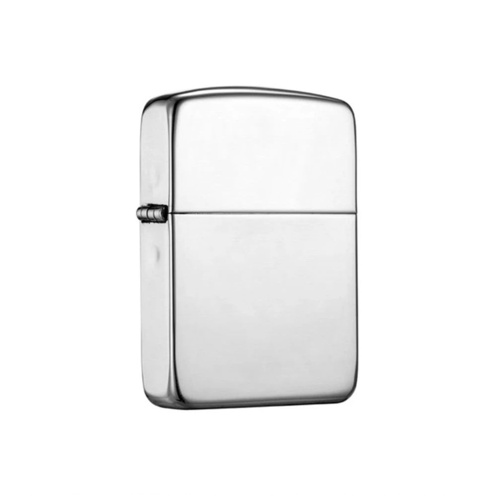 ZIPPO/之宝打火机原版1941复刻 银镜面/拉丝切角 个性男士TCJ1