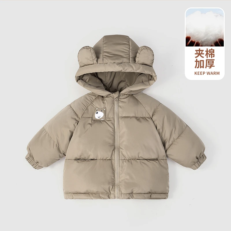 宝宝棉服冬季加厚男童女童棉袄冬装新款婴儿外套男宝女宝洋气棉衣