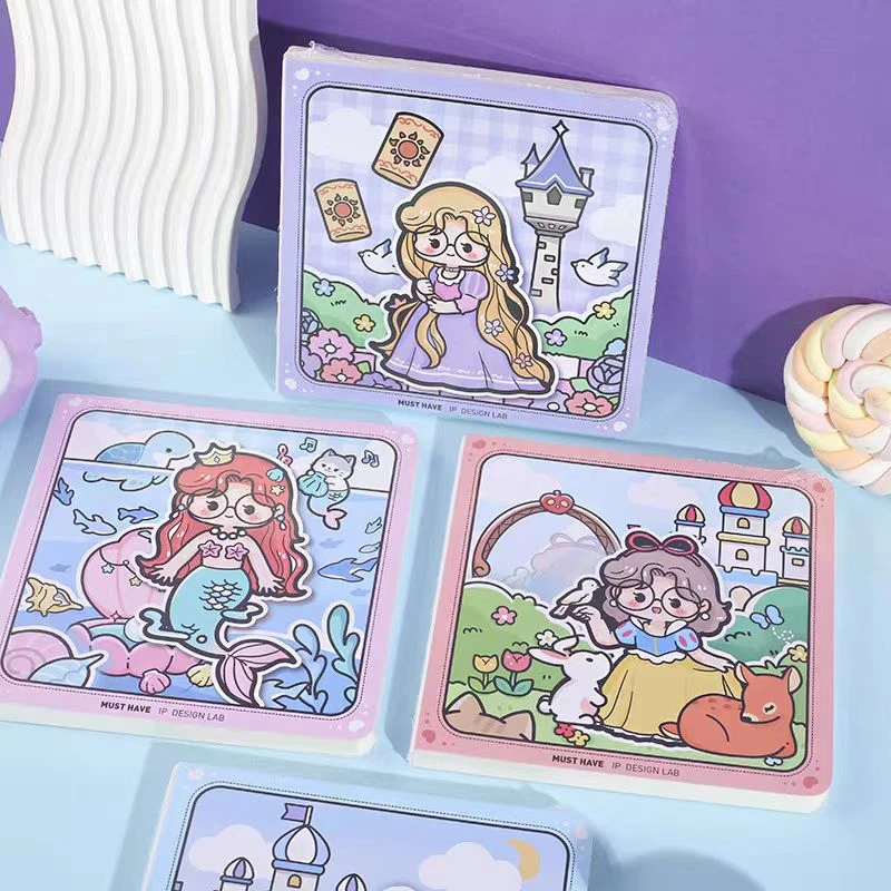 麦和小啾啾童话公主方方手账本MHP 130212