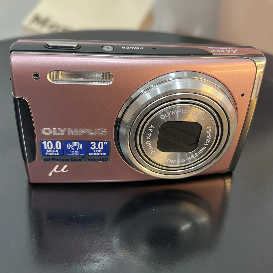 9新 Olympus/奥林巴斯 U1080 二手商品售出no退自备xd卡读卡器