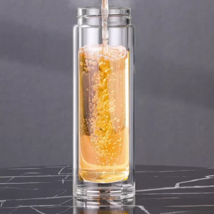 第三代单手开盖一键开盖单独玻璃杯体配件加厚耐高温稳固产品