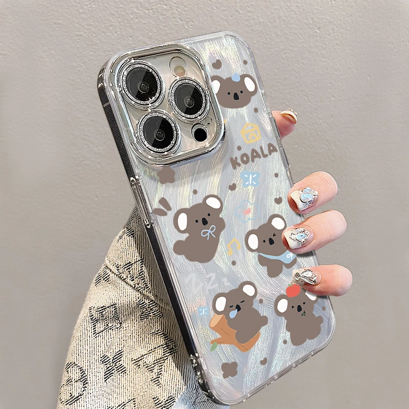 苹果考拉苹果13手机壳iPhone15小众14Plus全包11气囊12promax硬12