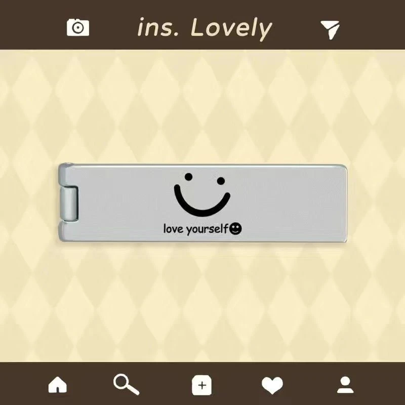 金属折叠隐形卡通手机支架可爱便携背贴新款网红桌面通用粘贴支撑